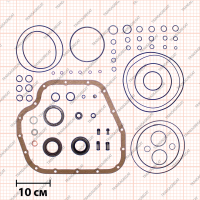 Комплект прокладок и сальников