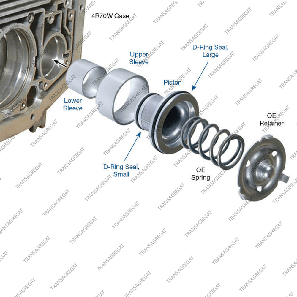 Поршень аккумулятора 2-3 (алюминиевый, в комплекте*)