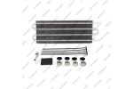 Радиатор охлаждения трансмиссии дополнительный (1.0L-1.5L, 403x127x20mm, под шланг 10mm)*
