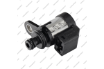 Соленоид регулировки давления, блокировки, тормозной ленты (черный разъем, без колпачка на крышке)*