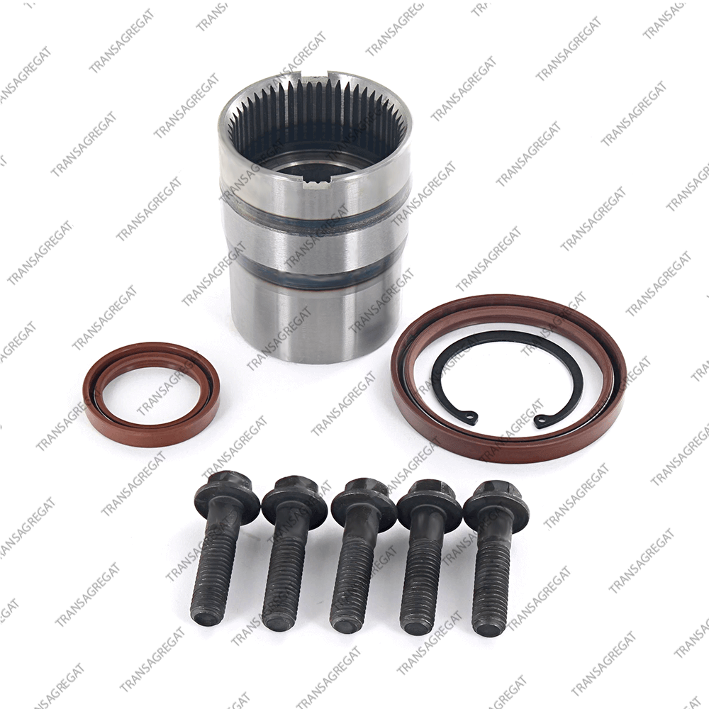 Вал промежуточный раздаточной коробки (тип 1, в комплекте с 2 сальниками и 5 болтами)